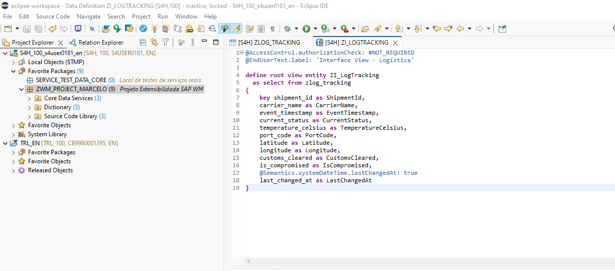 Interface View
